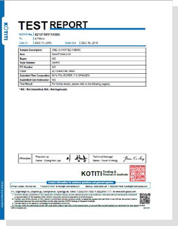 삼우 시험성적서